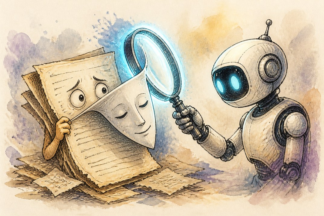 Hand-drawn sketch of today's top AI story, KYFEX AI Edge, August 8, 2026