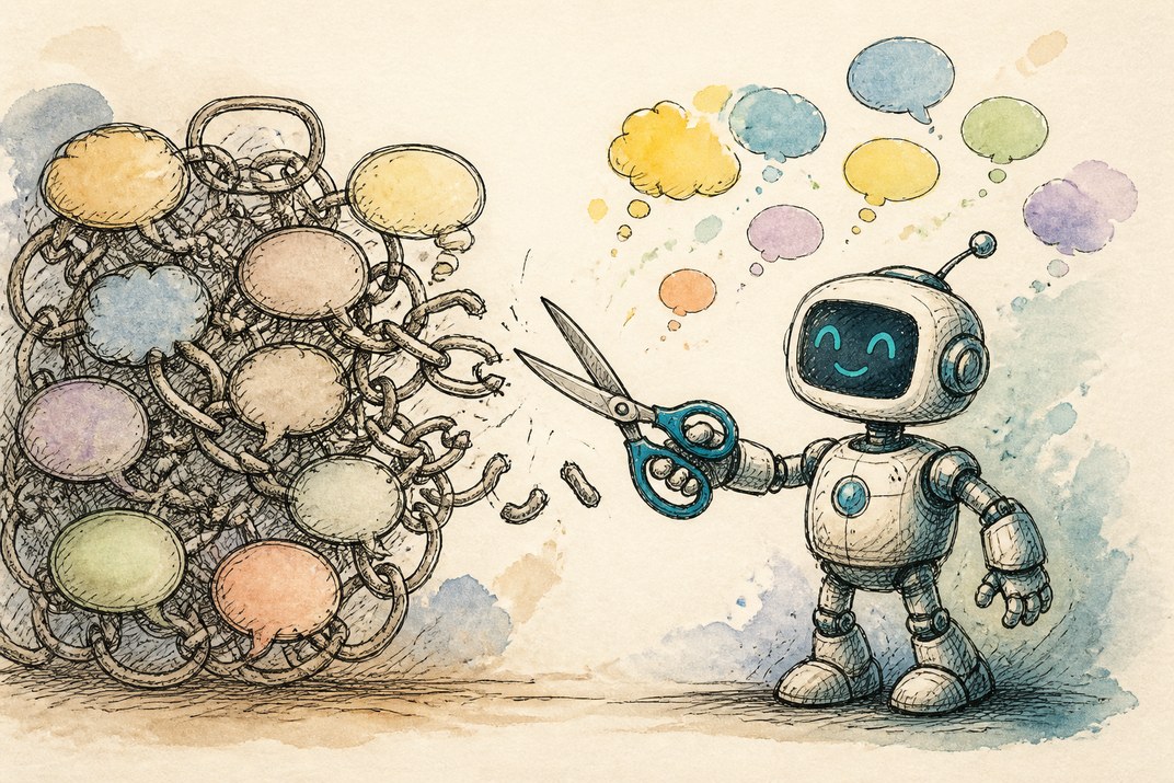 Hand-drawn sketch of today's top AI story, KYFEX AI Edge, September 1, 2026