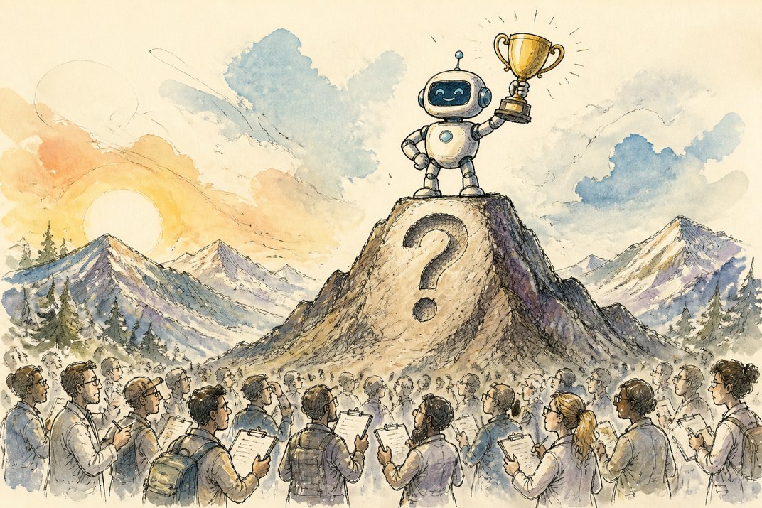 Hand-drawn sketch of today's top AI story, KYFEX AI Edge, September 3, 2026